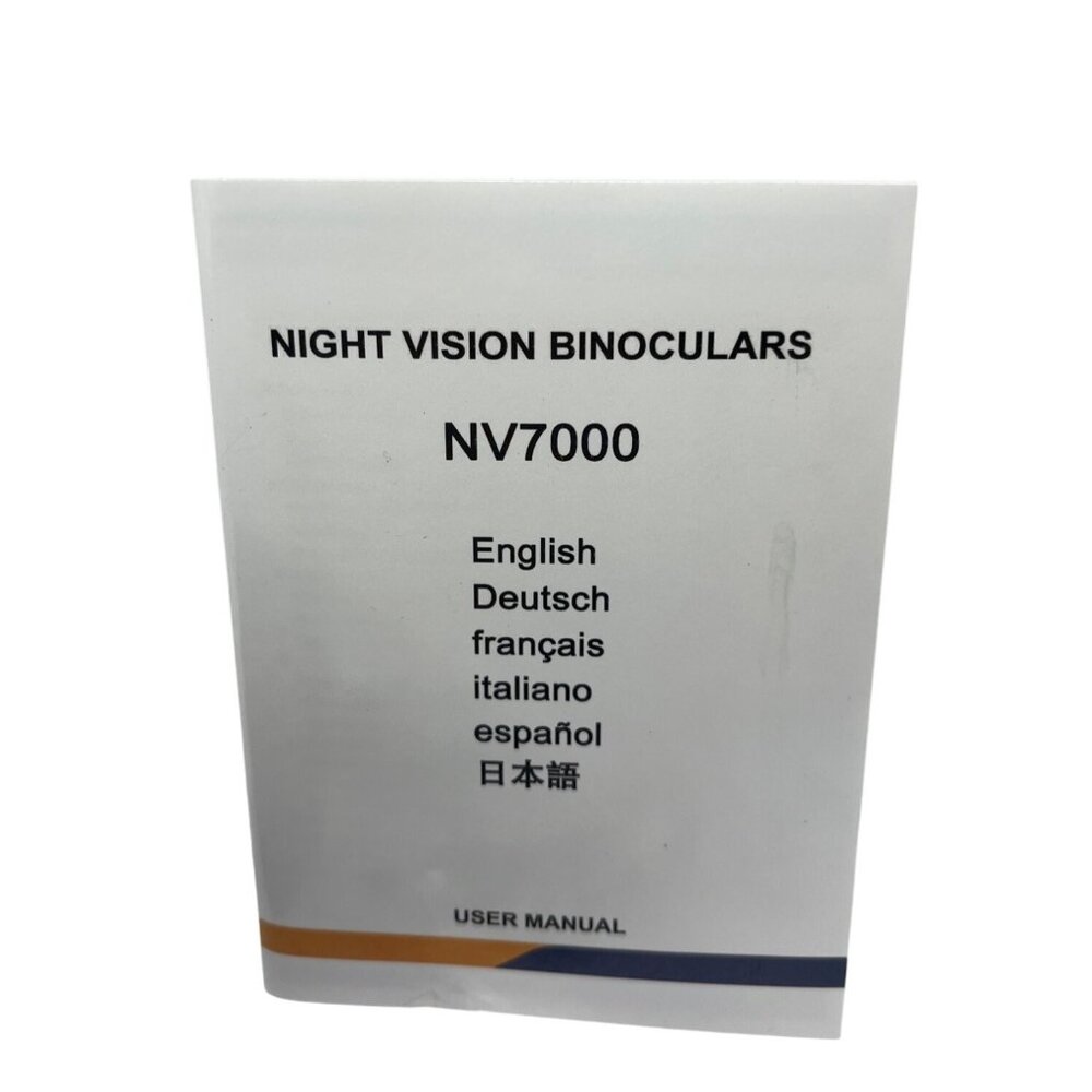 36MP Night Vision Binoculars NV7000 With Strap & Accessories - Black 89o - Picture 4 of 7